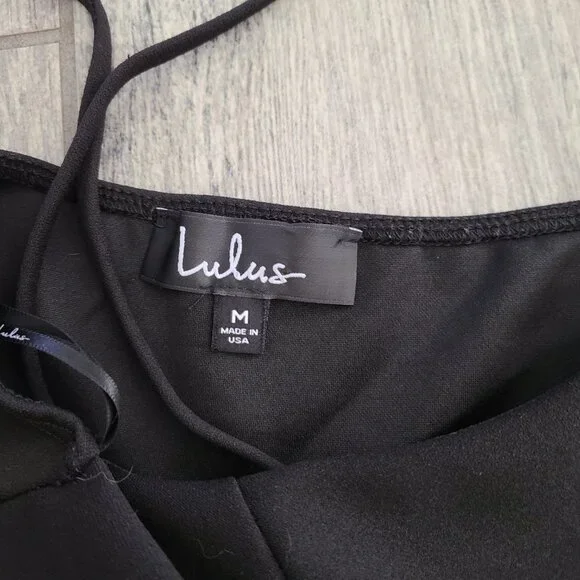 Lulus bodycon dress black women's medium - Picture 12 of 14